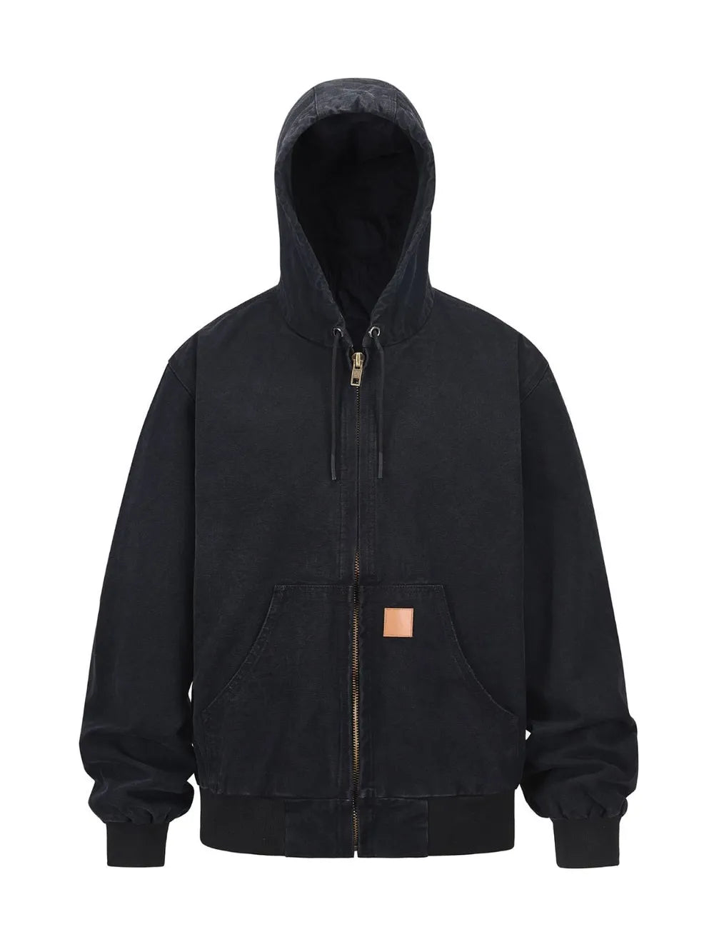 Casual Fit Zip Hoodie Jacket