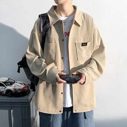 Corduroy Long Sleeve Shirt