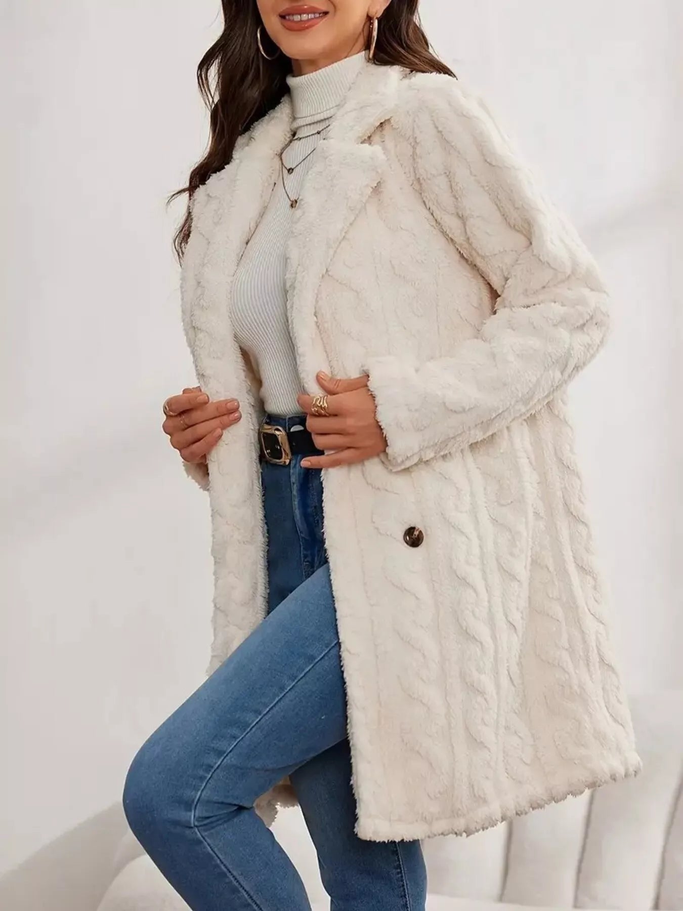 Warm Thick Parka Fleece Coat