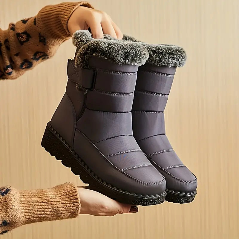 Warm Insulated Waterproof Snow Boots for Women