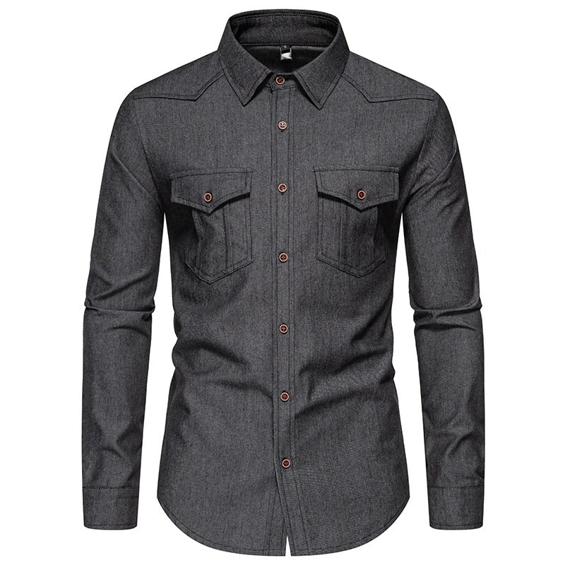 Classic Stylish Denim Shirt