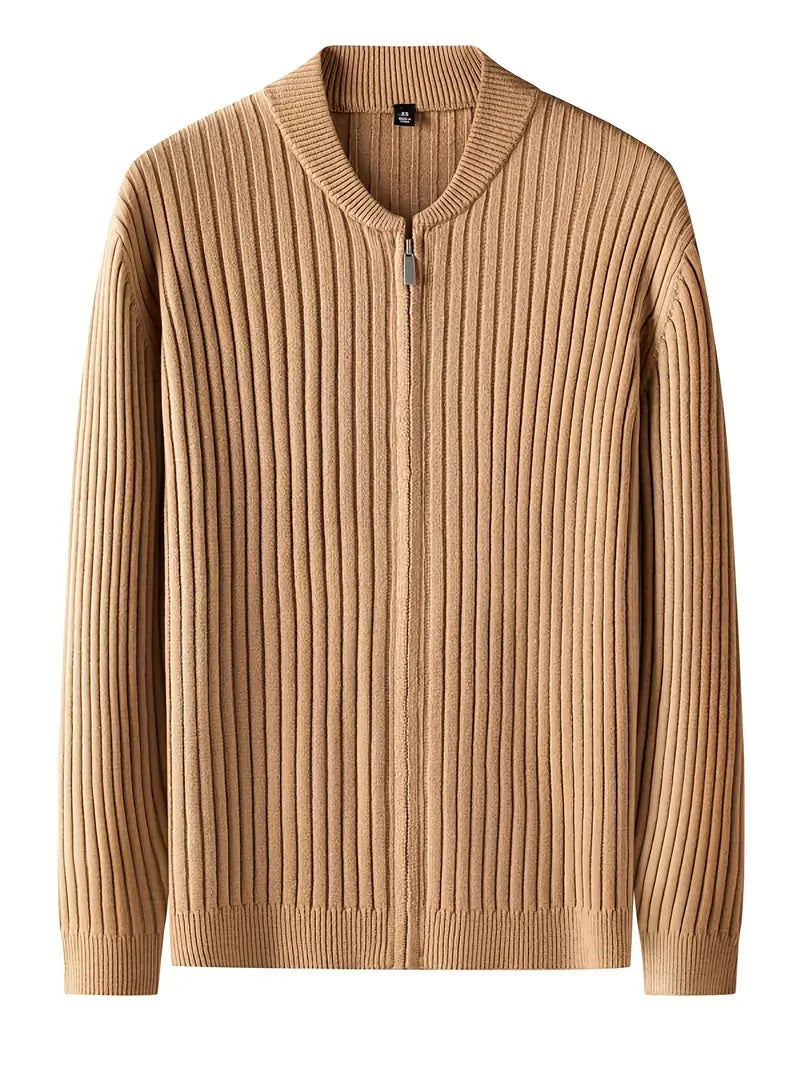 Warm Crew Neck Mens Winter Sweater - BritishElegance