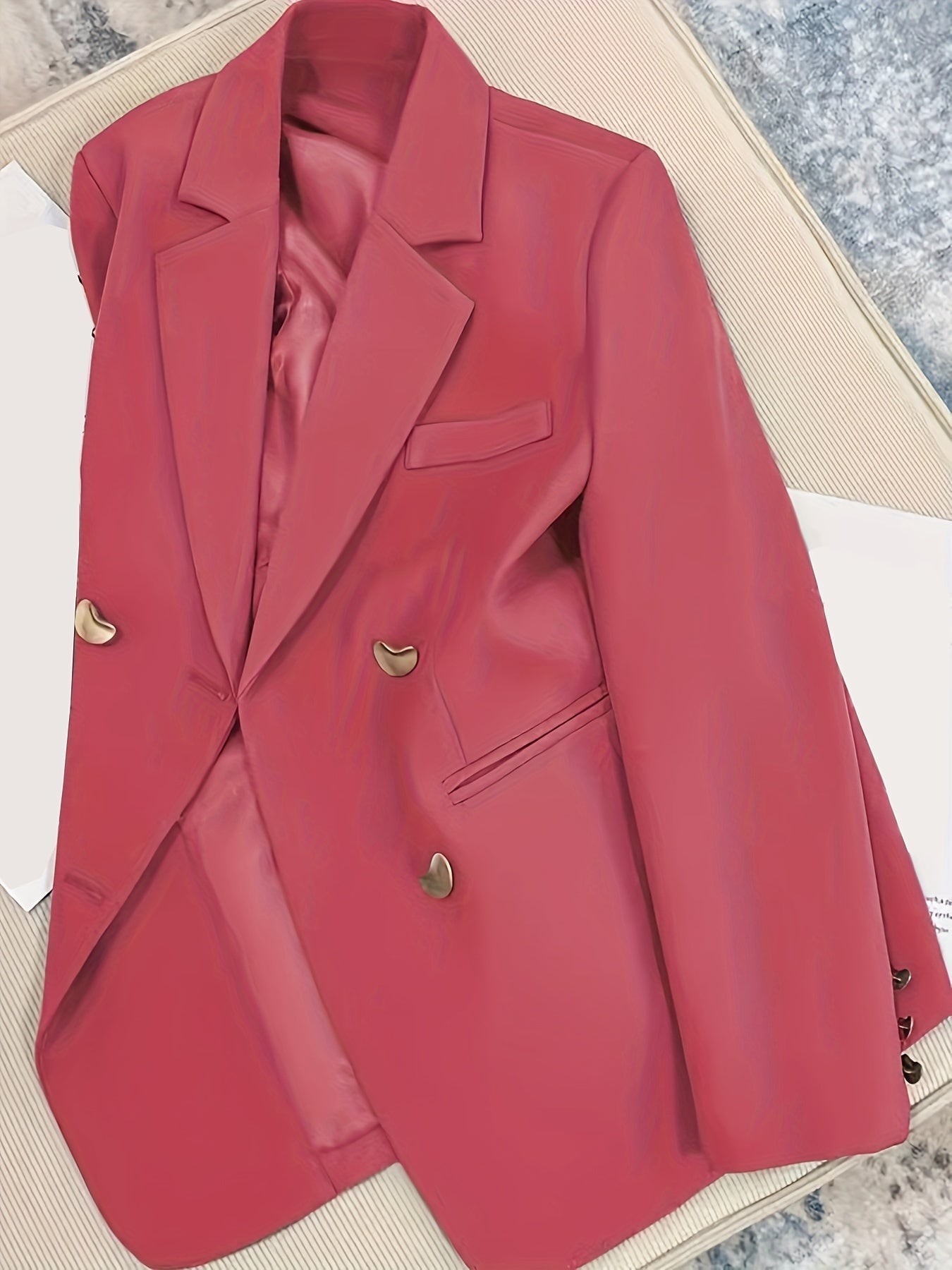 Classic Fit Women's Winter Smart Blazer Jacket