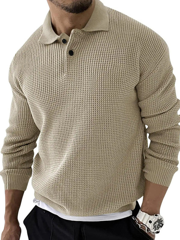 Slim Fit Men's Crew Neck Sweater