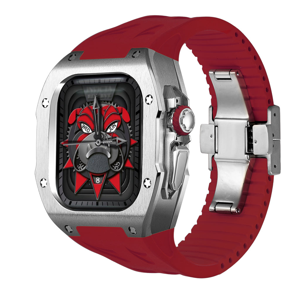 Lightweight Metal Case & Soft Rubber Band for AW Ultra