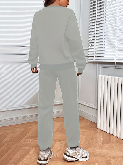 Two-Piece Tracksuit | Oversized Comfort and Urban Style