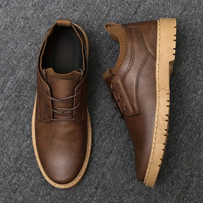 Stylish Men's Leather Oxford Shoes