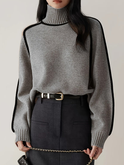 Classic Cozy Long Sleeve Winter Sweater