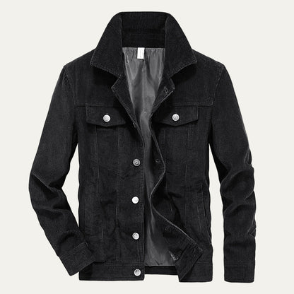 Men’s Chevron Quilted Short Puffer Jacket