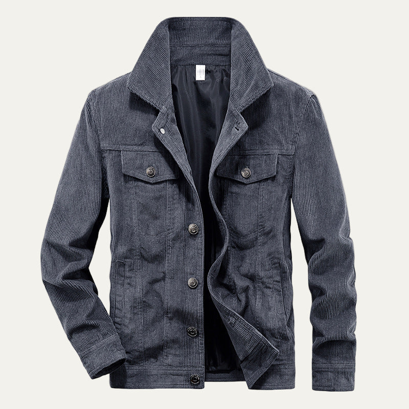 Men’s Chevron Quilted Short Puffer Jacket