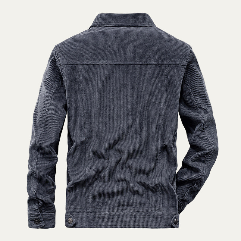 Men’s Chevron Quilted Short Puffer Jacket