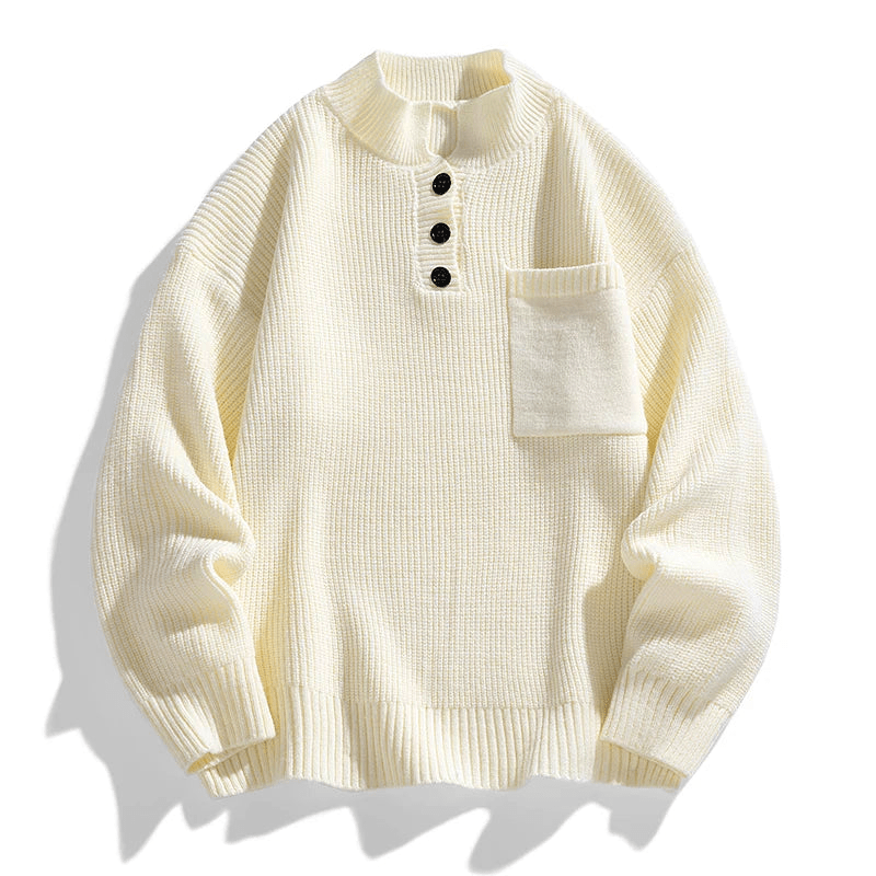 Christopher | Men's Winter Sweater with Pockets