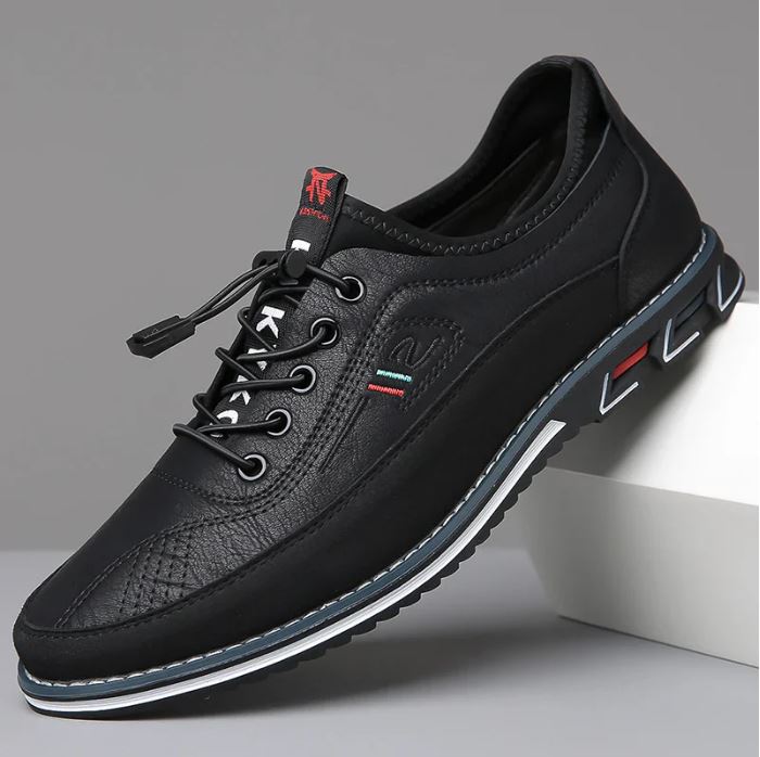 Stylish Men's Leather Shoes - Comfortable & Modern Fit