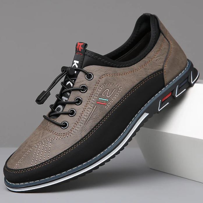 Stylish Men's Leather Shoes - Comfortable & Modern Fit