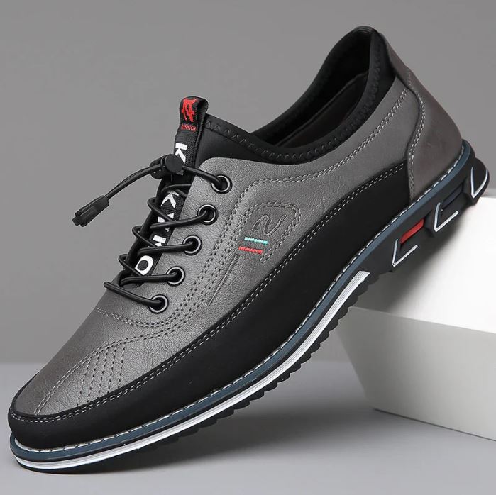 Stylish Men's Leather Shoes - Comfortable & Modern Fit