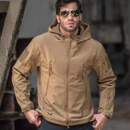 Engelbert Men's Softshell Military Jacket