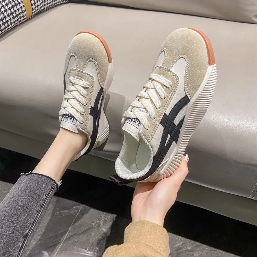 Women’s Low Top Sneakers with Sculpted Outsole