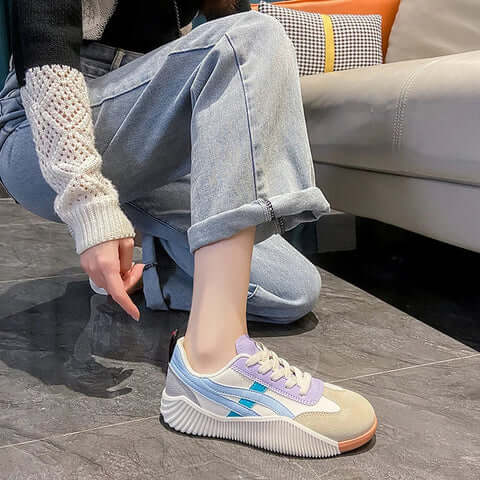 Women’s Low Top Sneakers with Sculpted Outsole