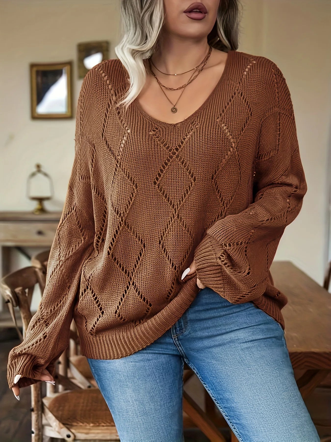 Euro Chic Cosy Knit Jumper