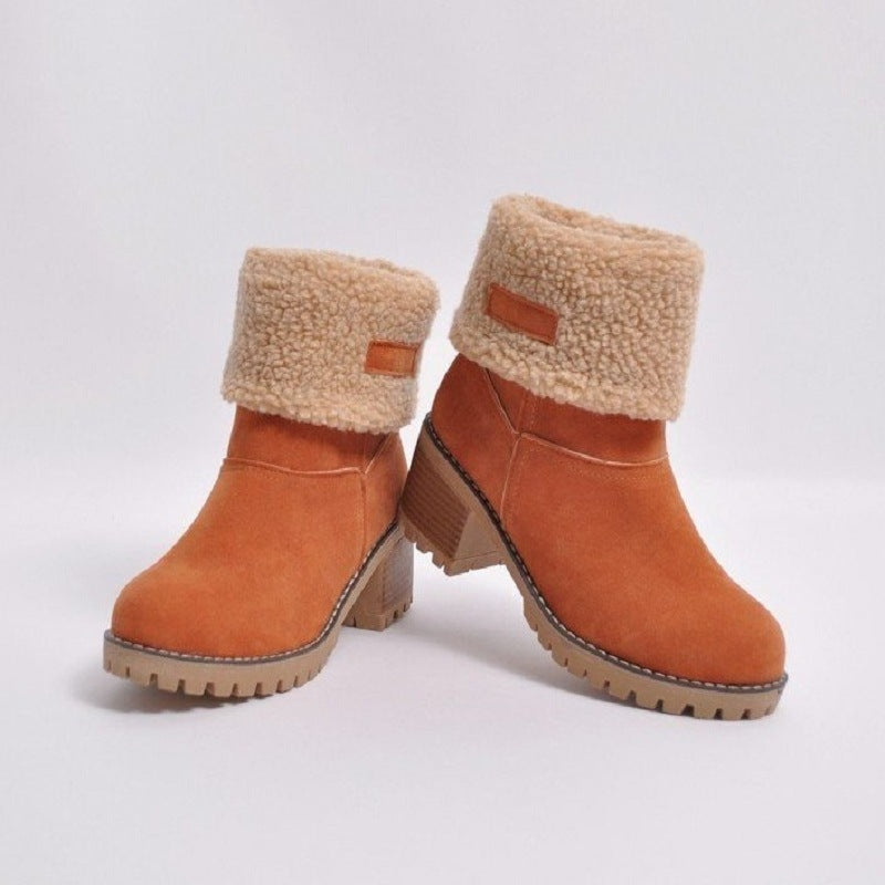 Luxury Fur Insulated Winter Boots - BritishElegance