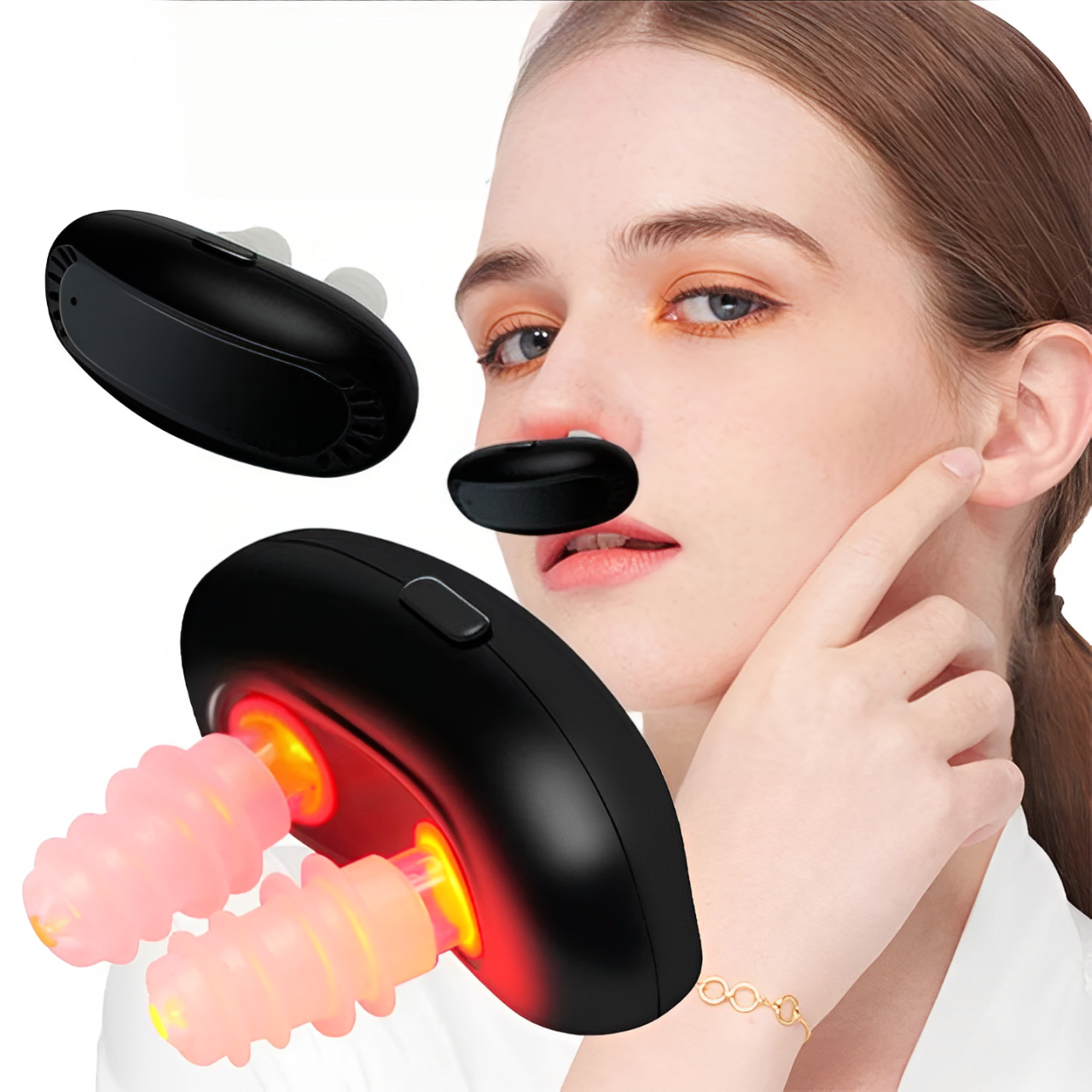 Natural Red Light Nasal Relief for Sinus Relief - BritishElegance