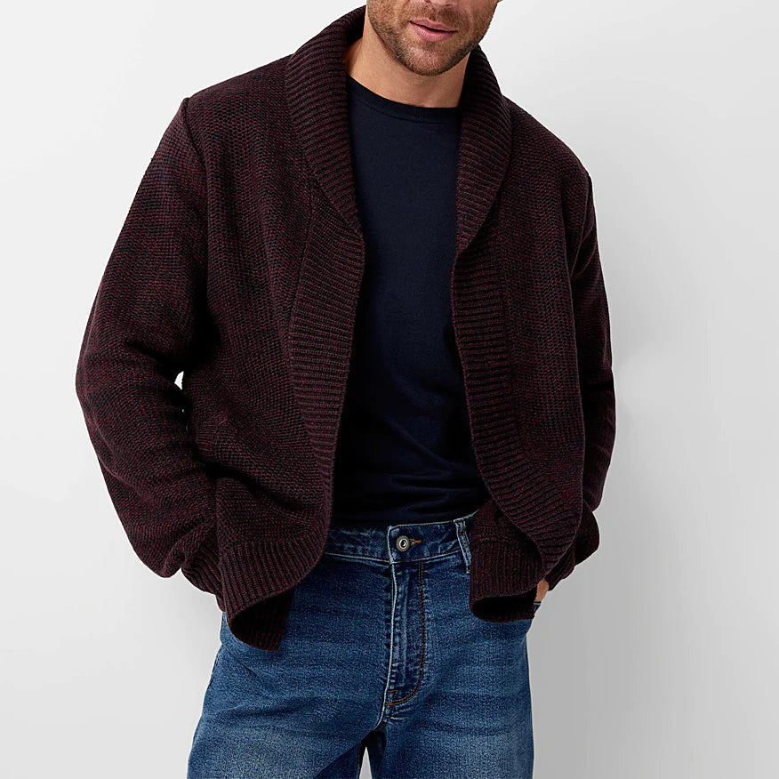 Classic Men's Wool Crew Neck Sweater