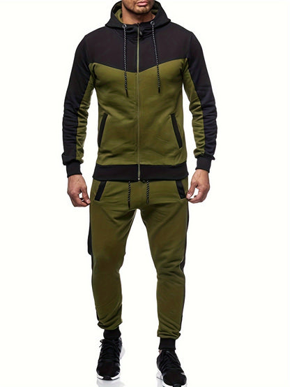 Comfortable Men's tracksuit Set with Hoodie