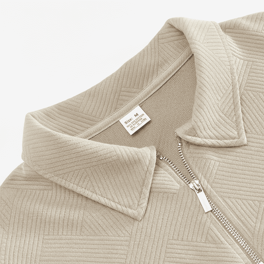 Men’s Cashmere Zipper Sweater