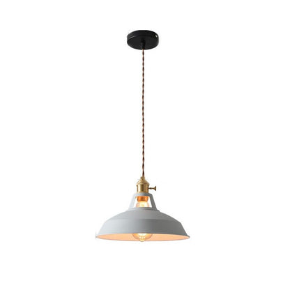 Vibrant Color Metal Pendant Light Fixture
