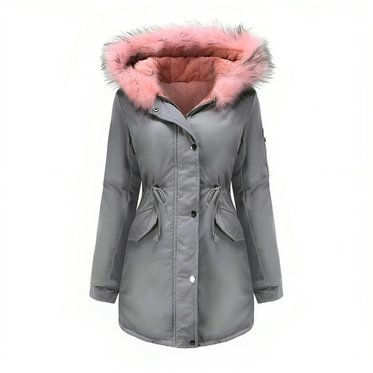 Warm Waterproof Parka Jacket for Women - BritishElegance