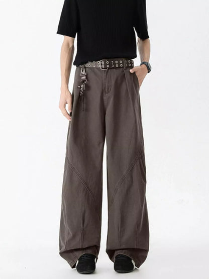 Relaxed Fit Mens Straight Leg Jeans