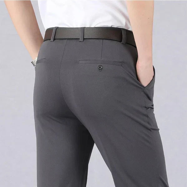 Comfortable Slim Fit Mens Stretch Trousers