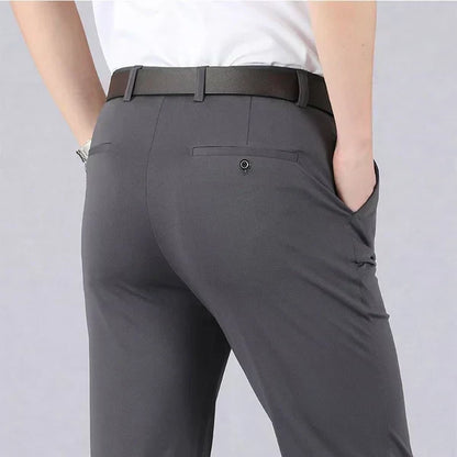 Comfortable Slim Fit Mens Stretch Trousers