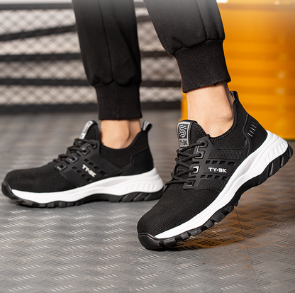 Ergonomic Steel Toe Work Trainers Non-Slip