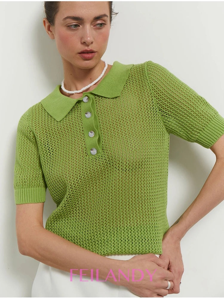 Classic Button Polo Shirt - BritishElegance