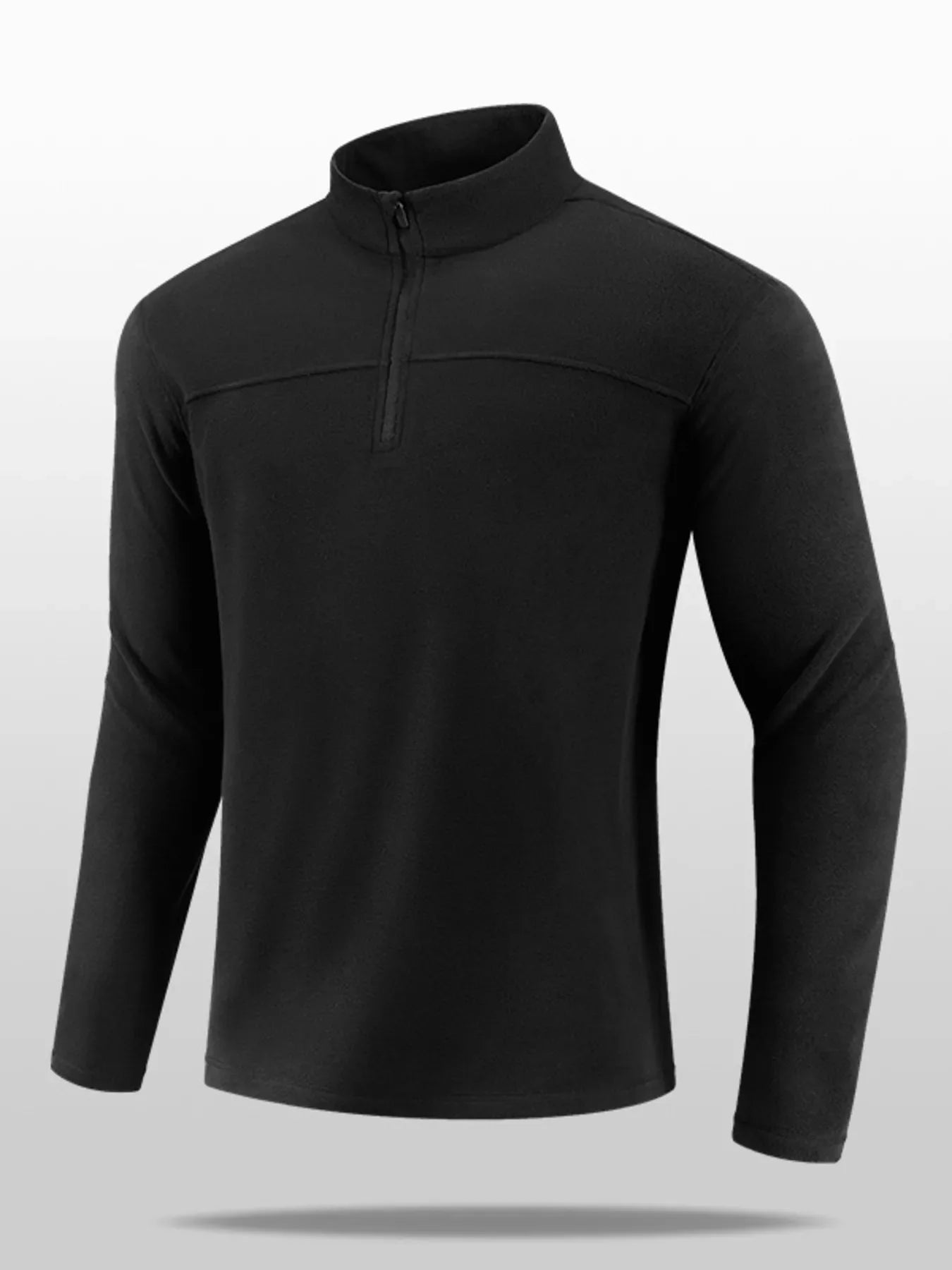 Big and Tall Quarter Zip Fleece Sweatshirt