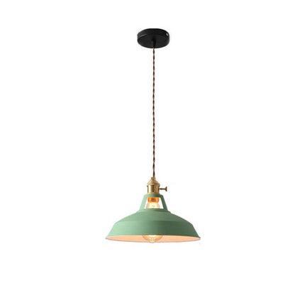 Vibrant Color Metal Pendant Light Fixture