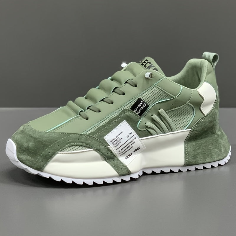 Comfortable Men's Casual Thick Sole Sneakers - BritishElegance