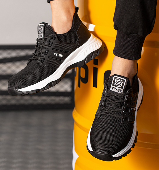 Ergonomic Steel Toe Work Trainers Non-Slip