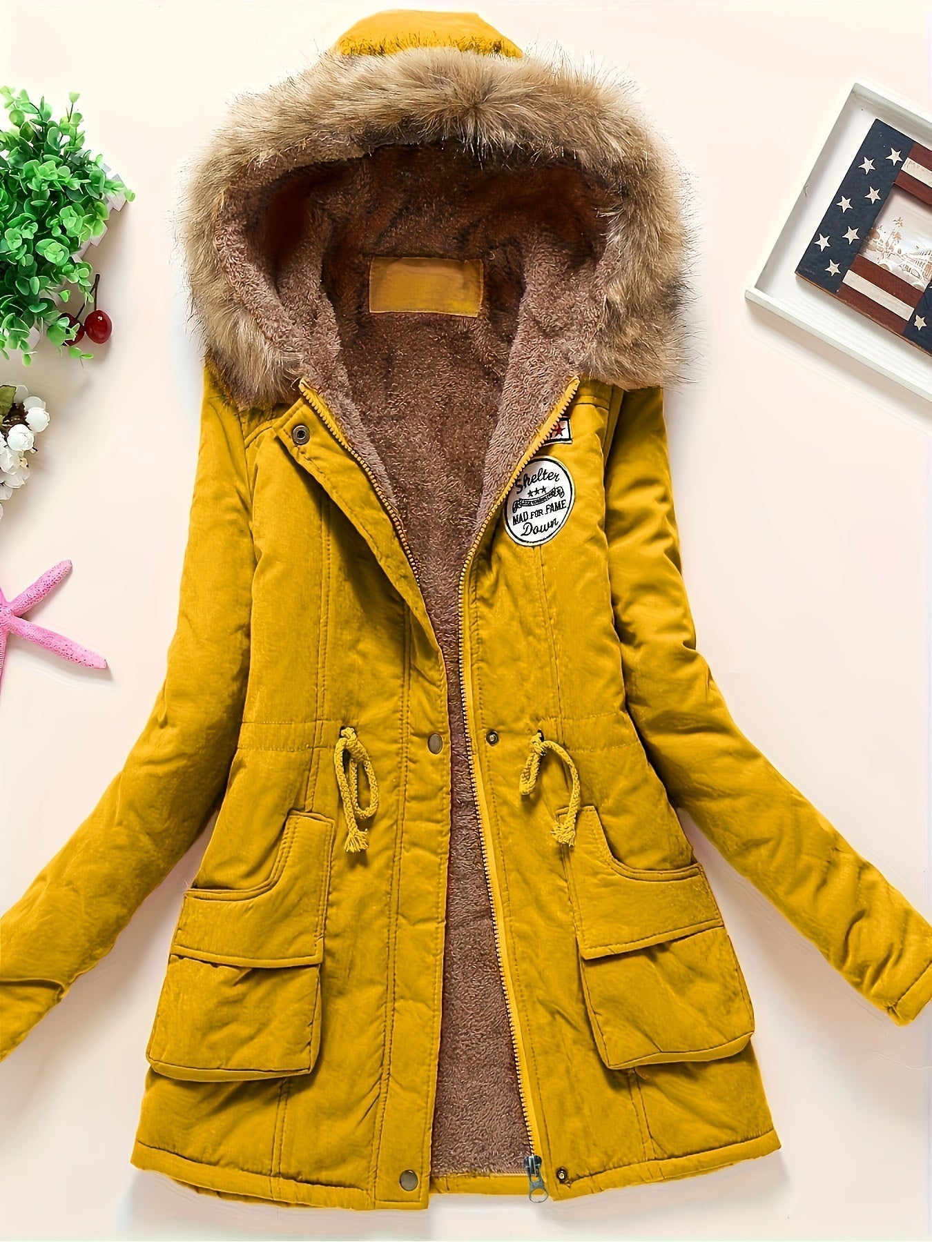 Duvania – Women’s Parka Jacket with Hood