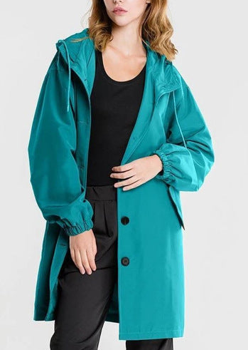 Waterproof Women's Rain Jacket with Hood
