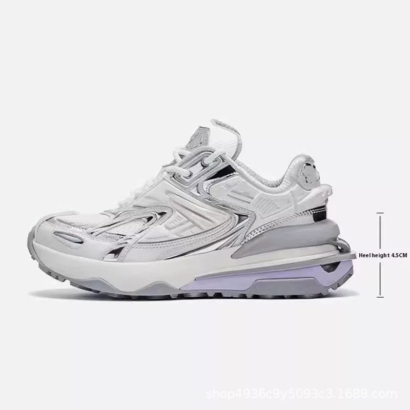Breathable Mesh Sneakers Gray