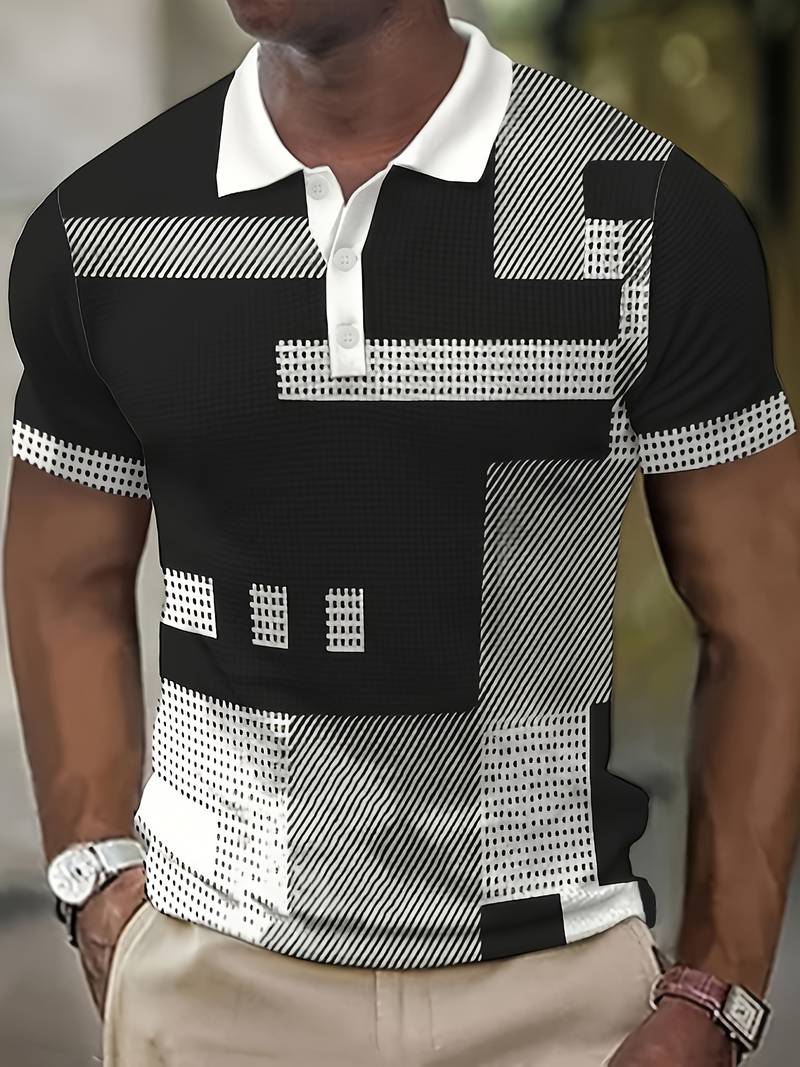 Lucas Retro-Farbblock-Strickpullover