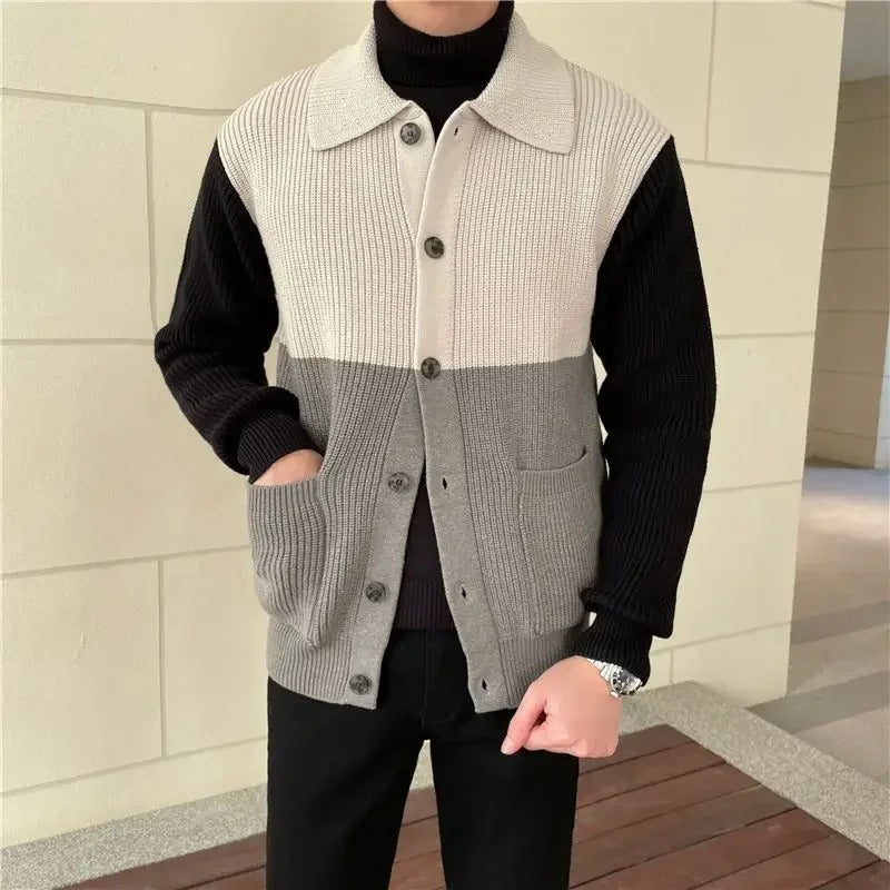 Classic Color Block Sweater