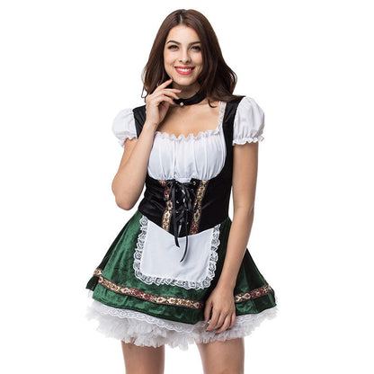 Plus Size Funny Beer Maiden Costume Dress