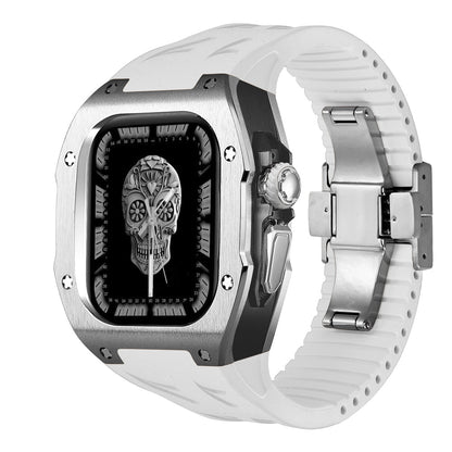 Lightweight Metal Case & Soft Rubber Band for AW Ultra