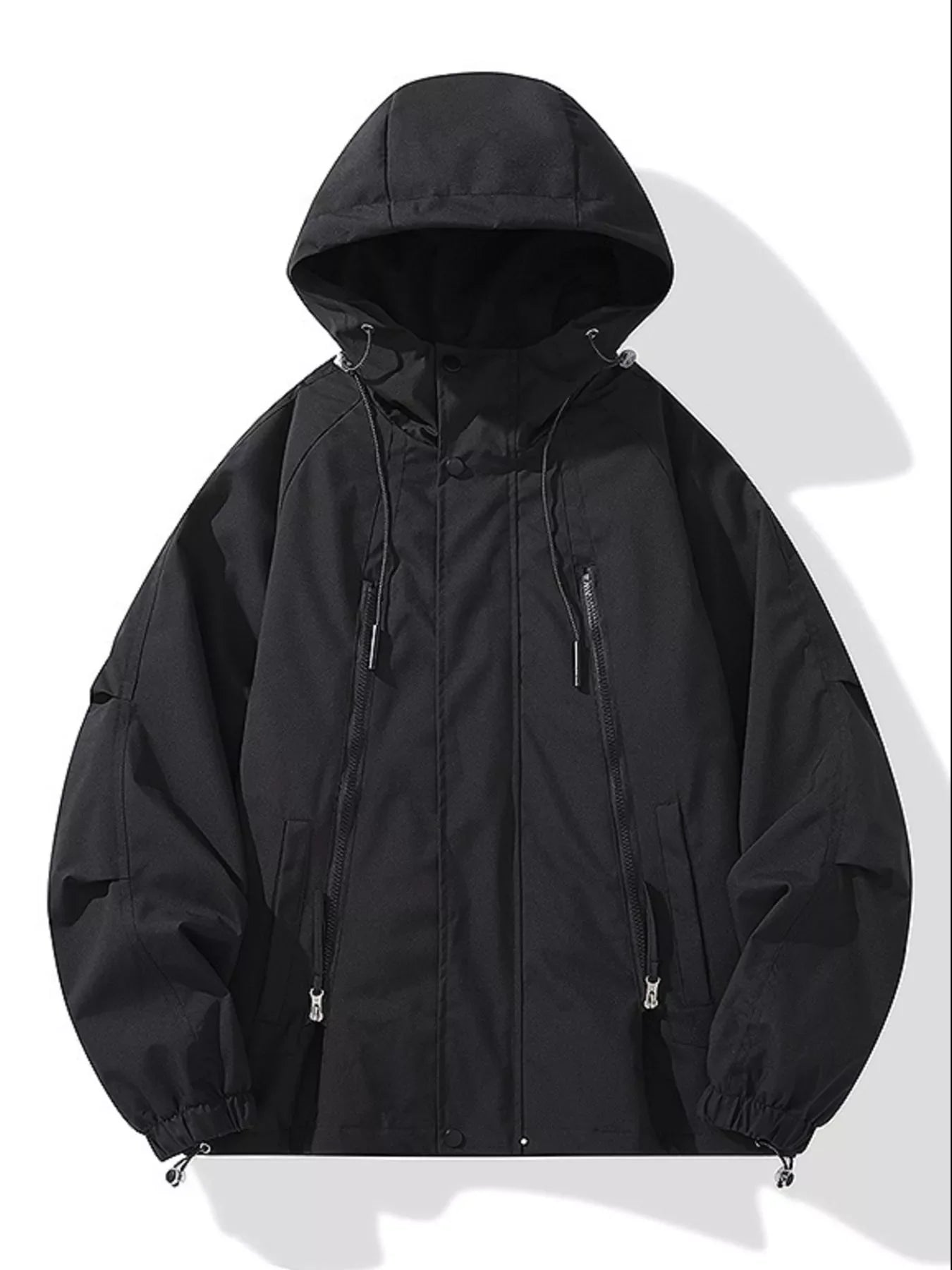Big and Tall Waterproof Hooded Jacket - BritishElegance