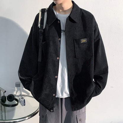 Corduroy Long Sleeve Shirt