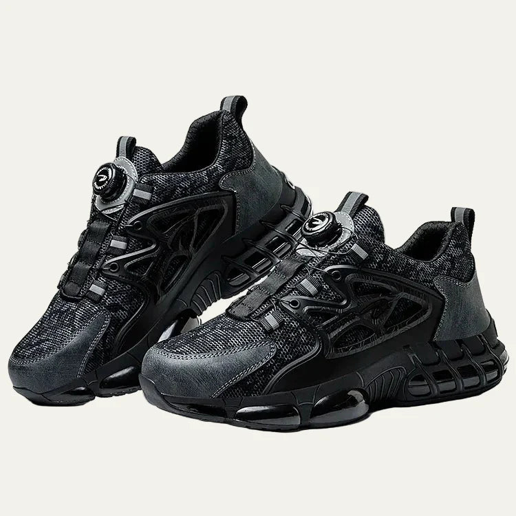 Men’s Futuristic Mesh Sneaker with Rotary Lacing System