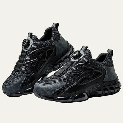 Men’s Futuristic Mesh Sneaker with Rotary Lacing System